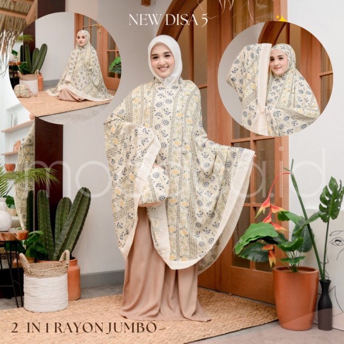 Lazada mukena Dewasa Motif Anjani Jumuna