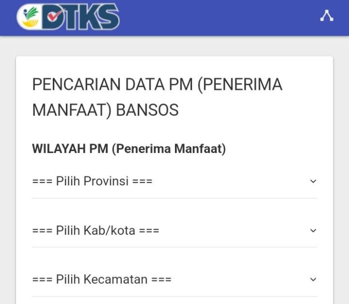Penerima pkh bantuan klik sosial mei bpnt kemensos pontianak tribunpontianak