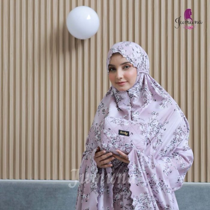 Tokopedia mukena Daily Angelina Lasercut Jumuna
