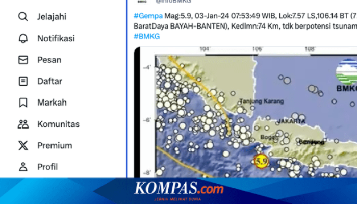 Upaya Mitigasi Bencana Gempa Banten Pasca Gempa 5,2 SR
