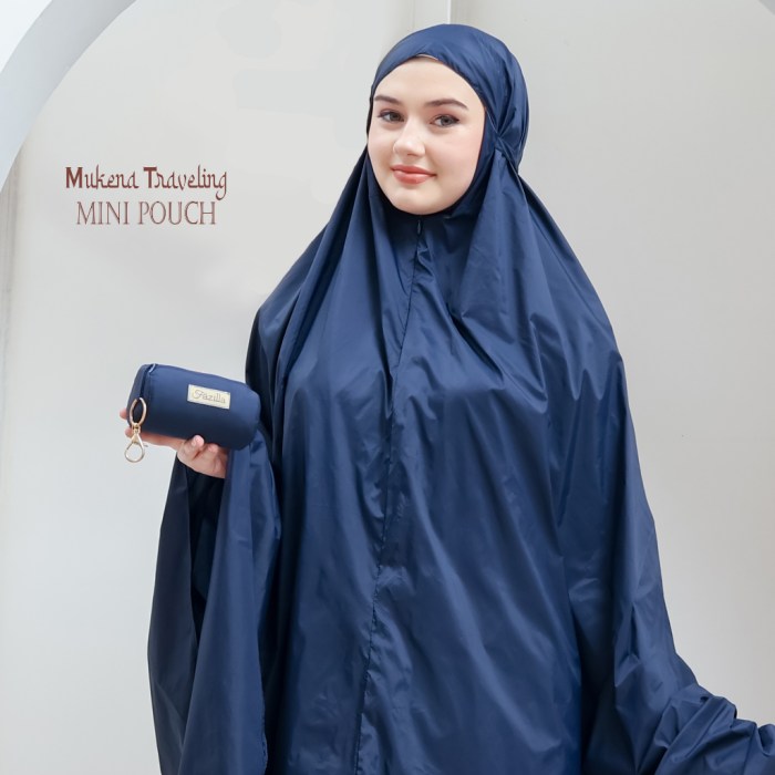 Viral mukena Katun Traveling Jumuna