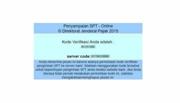 Troubleshooting Kode Verifikasi DJP Online Gagal Dikirim