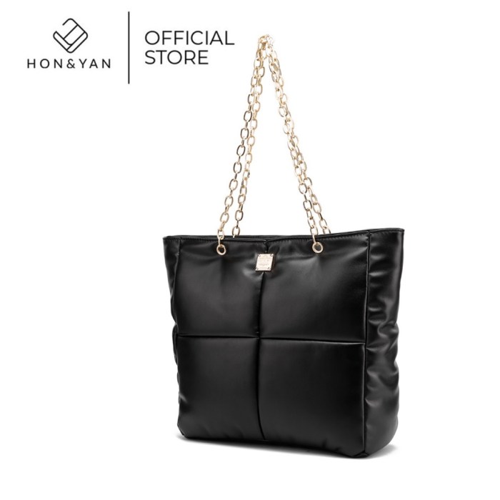 Cara pakai Tas Totebag Risleting Import Honyan