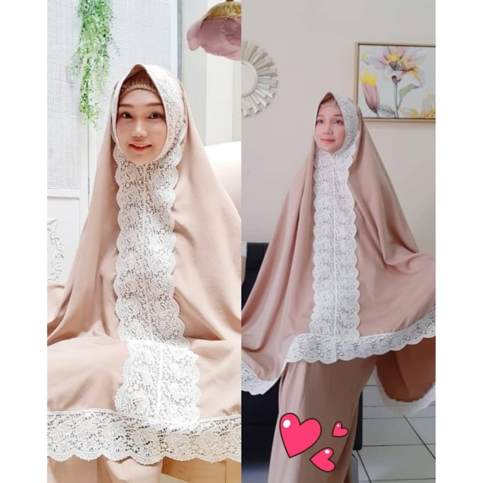 Termurah mukena Katun Traveling Jumuna