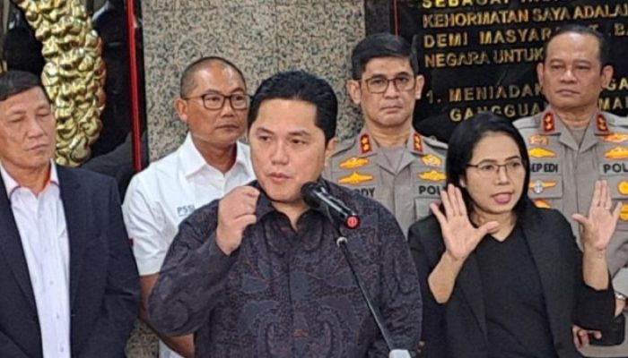 Erick Thohir Jelaskan Rencana Penggunaan JIS untuk Timnas dan Persija