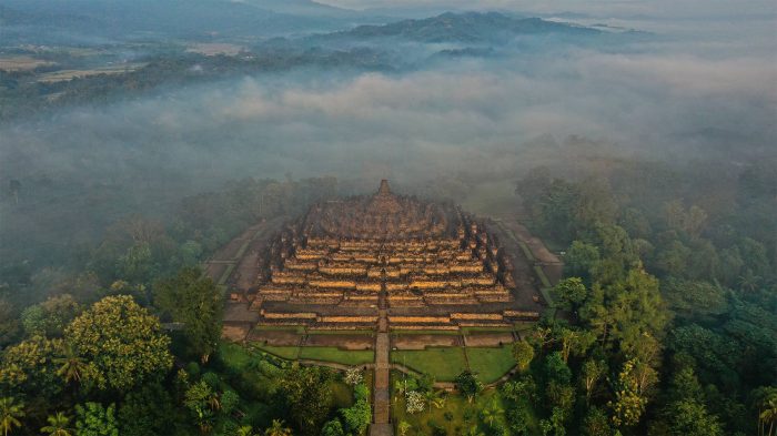Lokasi tepat Candi Borobudur beserta sejarah singkatnya
