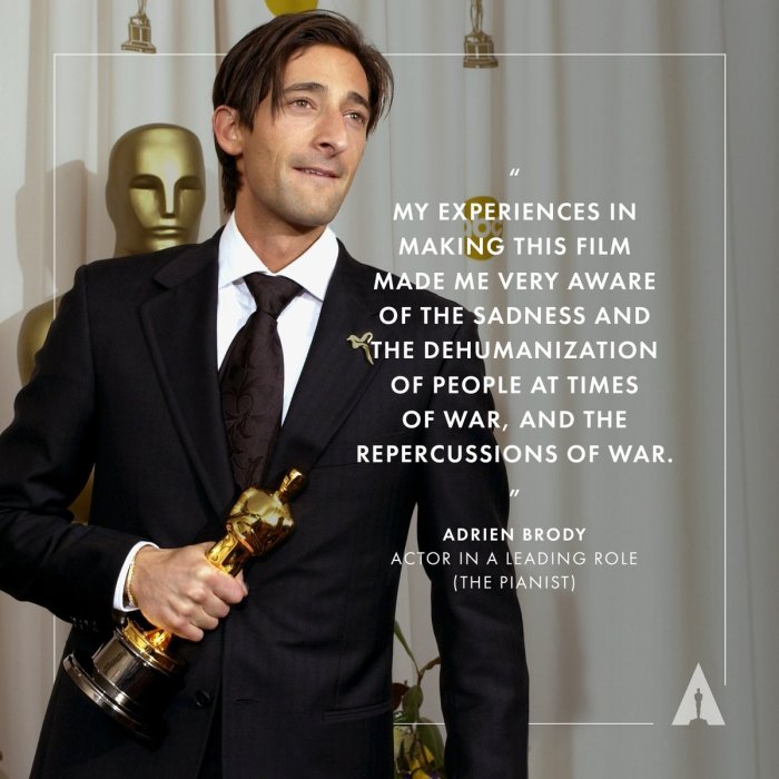 Bagaimana Adrien Brody bisa menang Oscar untuk The Pianist?