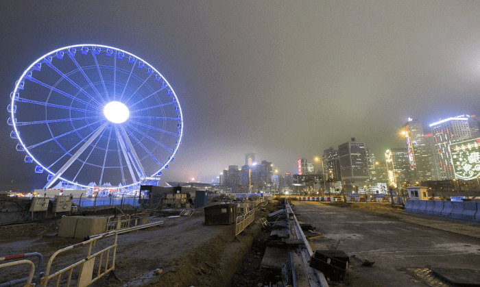 Fun teens do things park kong hong aqua core