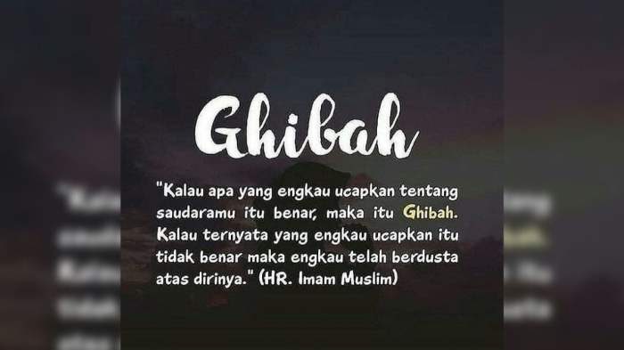 Kultum Ramadhan singkat tentang bahaya ghibah dan fitnah