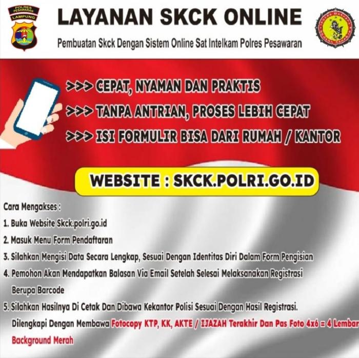 Apakah SKCK Polres Lombok Utara bisa dibuat online