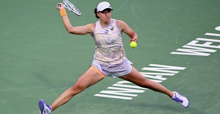 Sumber inspirasi Iga Swiatek untuk Indian Wells selain Stephen Curry