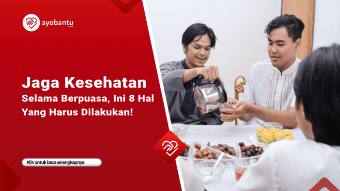 Kondisi kesehatan apa yang menghalangi seseorang untuk berpuasa ramadhan