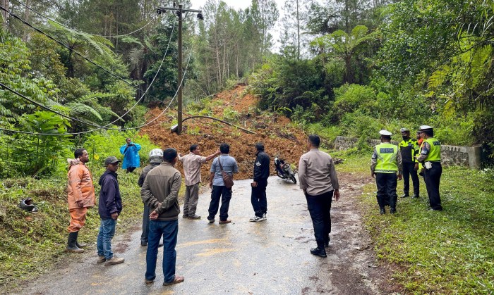 Gempa bumi Tapanuli Utara 5,5 SR peta sebaran getarannya