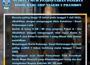 Info lengkap syarat masuk SD negeri 2025 tanpa tes