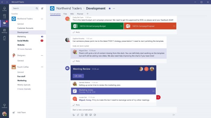 Perbedaan fitur skype dan microsoft teams untuk kolaborasi tim