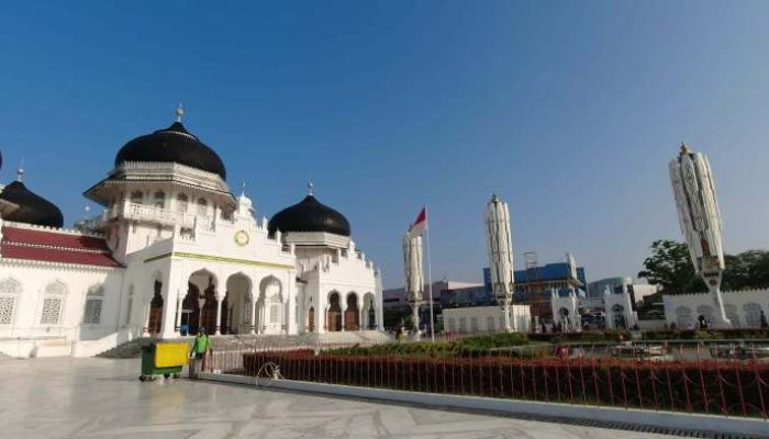 Pengumuman Jadwal Adzan Masjid Raya Baiturrahman Banda Aceh