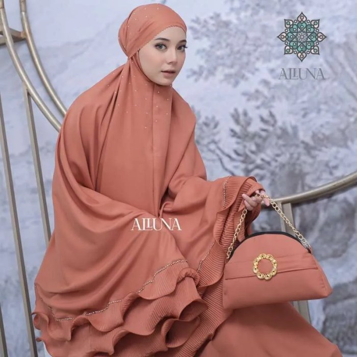 Terbaik mukena Daily Angelina Lasercut Jumuna