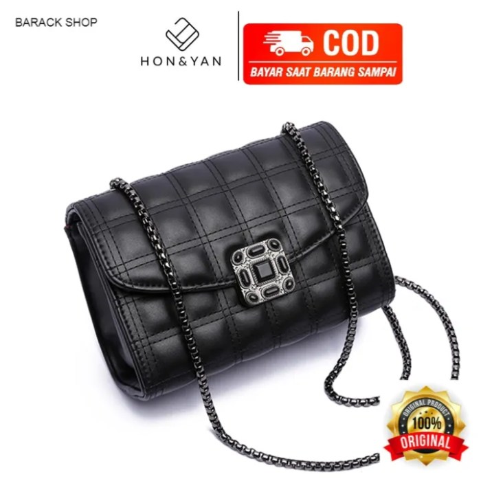 Lazada Tas Totebag Risleting Import Honyan