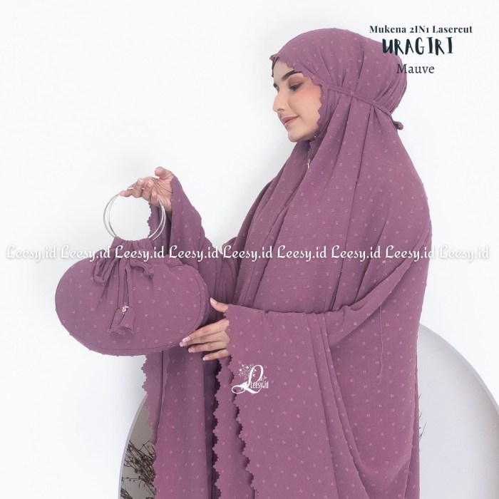 Review mukena Daily Angelina Lasercut Jumuna