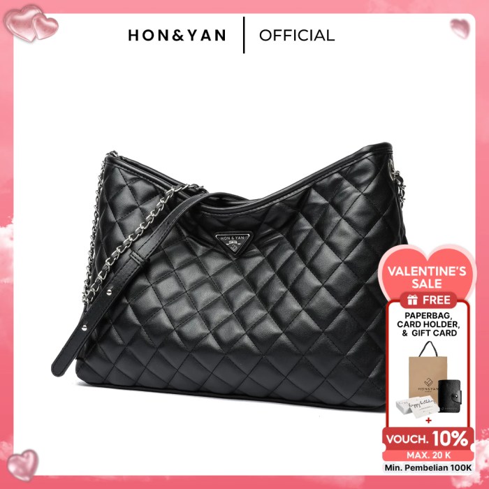 Cara pakai Tas Totebag Risleting Import Honyan
