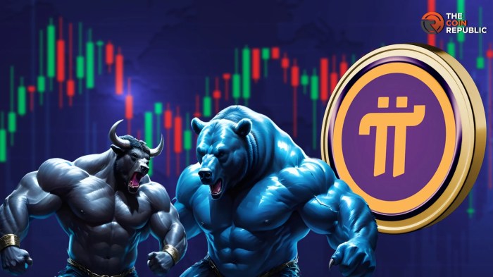 Analisa penurunan harga pi coin 8.6% dalam sehari