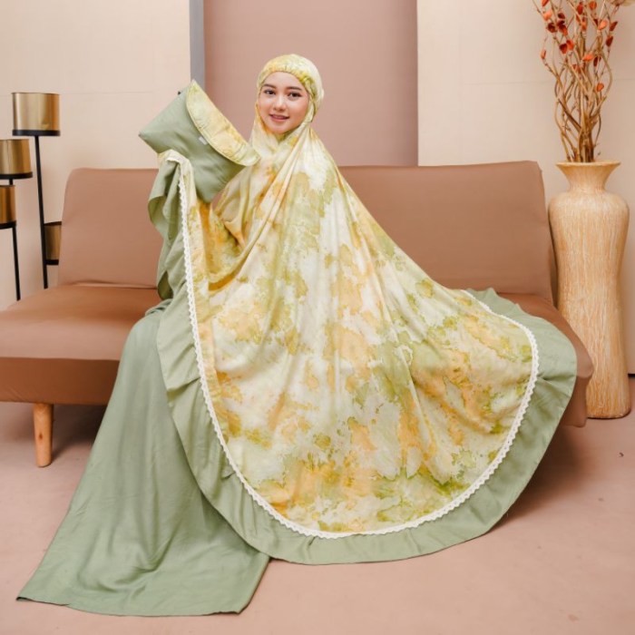 Termurah mukena Katun Traveling Jumuna