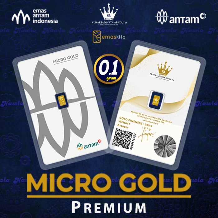 Mengenali ciri-ciri emas antam palsu yang beredar di pasaran