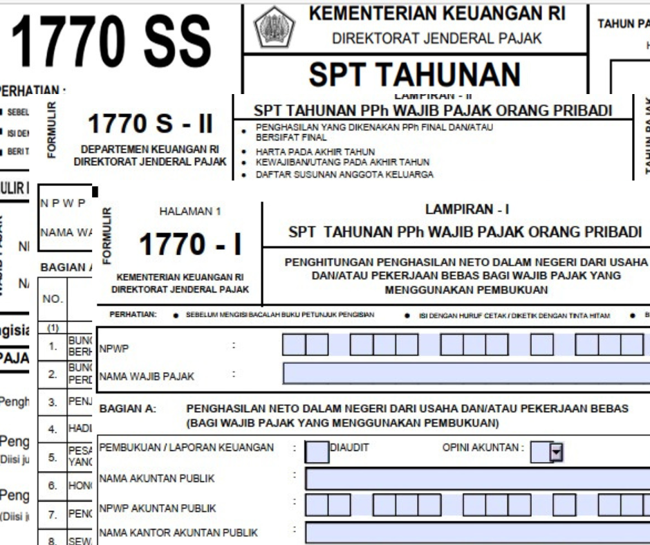 Mengisi formulir 1770ss di djp online untuk karyawan
