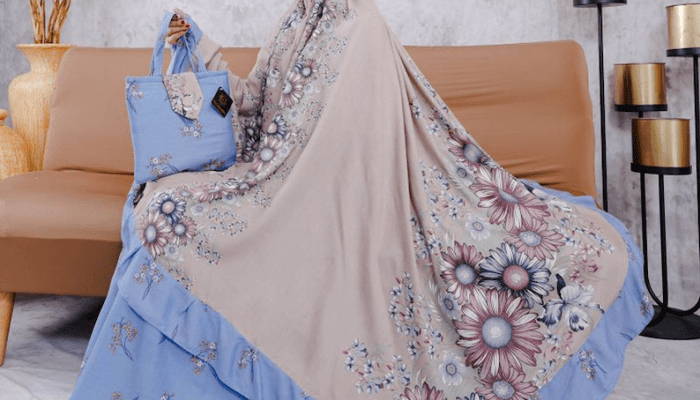 Cara Pakai Mukena Dewasa Motif Anjani Jumuna