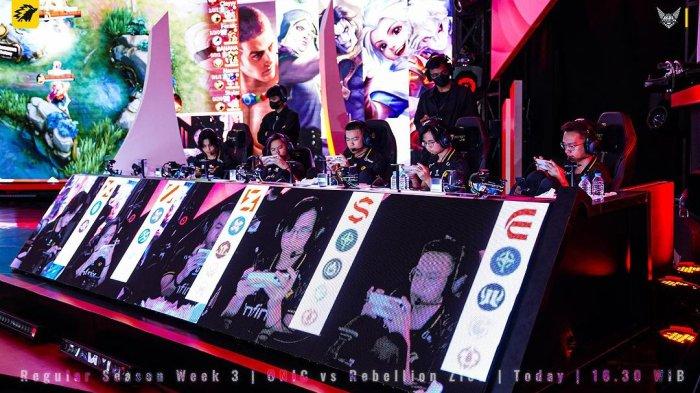 Review pertandingan RRQ Hoshi vs Onic MPL ID S15 week 1