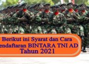 Persyaratan Pendaftaran Prajurit Tni Ad Dandim Aceh Tengah