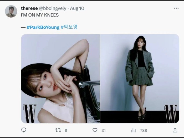 Makna puitis poster Our Unwritten Seoul karya Park Bo Young