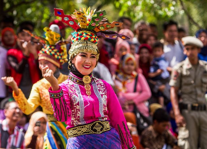 Jaroe aceh tari saman provinsi tarian pembukaan kartun periode pilihan usulan