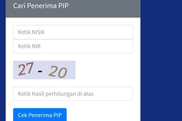 Cara mengetahui nomor registrasi bantuan pip 2025