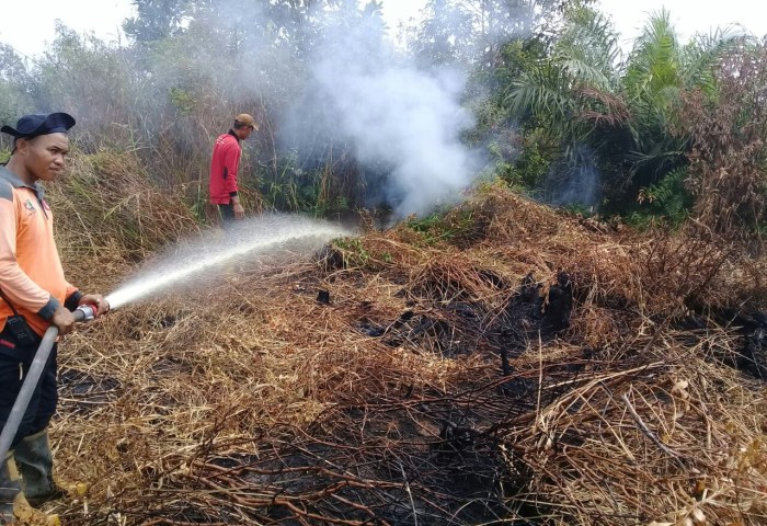 Penyebab kebakaran rumah sukahaji dugaan konflik lahan