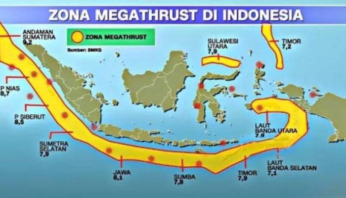 Persiapan Hadapi Gempa Megathrust di Pantai