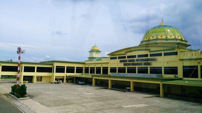 Lokasi dan akses menuju bandara internasional aceh