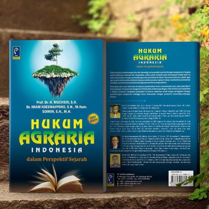 Sejarah dan tujuan undang-undang agraria di indonesia