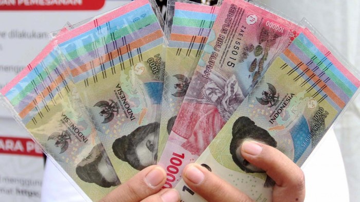 Cara menukarkan uang kertas rupiah emisi lama