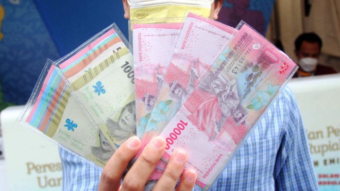 Cara menukarkan uang kertas rupiah emisi lama