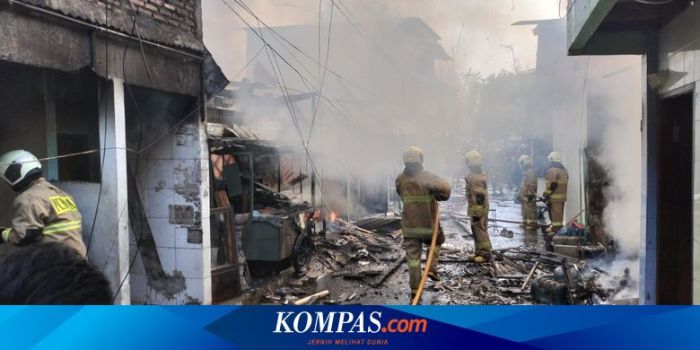 Kesaksian saksi mata terkait kebakaran kios sukahaji dan detailnya