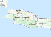 Peta Lokasi dan Strategi Pemberontakan DI/TII di Jawa Barat