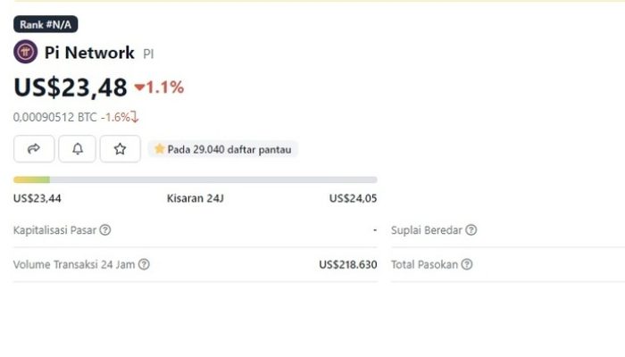 Analisis Perbandingan Harga Pi Network Pra dan Pasca Penghentian Perdagangan