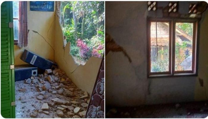 Perbandingan Kerusakan Rumah dan Sekolah Gempa Bogor