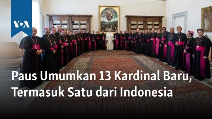 Kriteria pemilihan paus baru oleh dewan kardinal