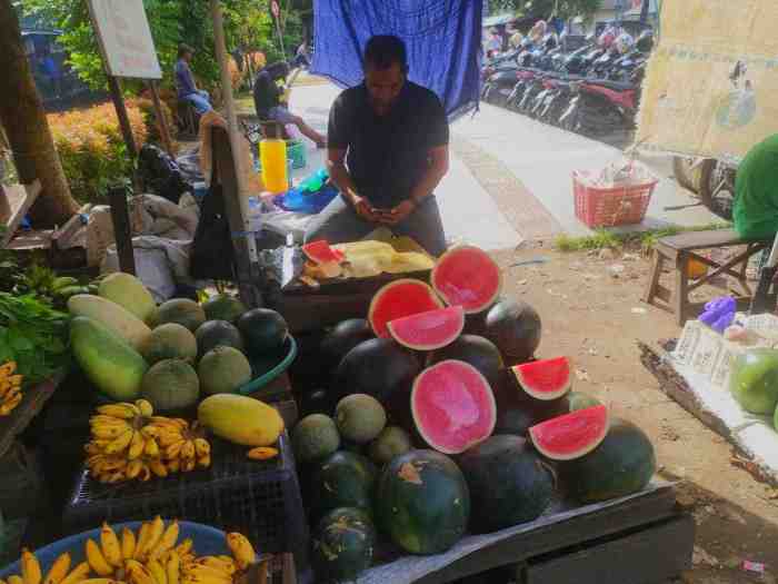 Prediksi harga semangka di pasar minggu depan 9 April 2025