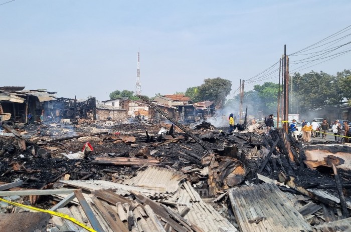 Penyebab kebakaran rumah sukahaji dugaan konflik lahan
