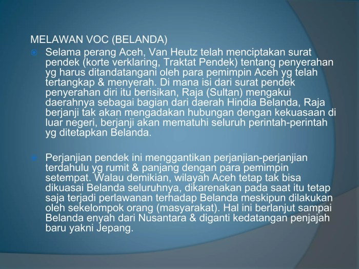 Sejarah penyebab konflik dan perdamaian di aceh