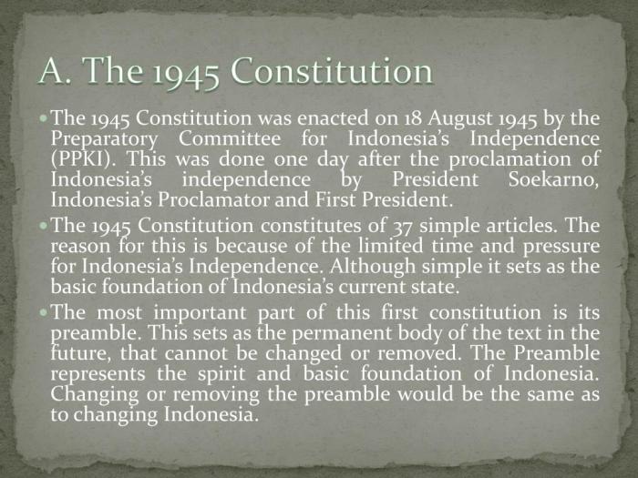 Isi dan detail perubahan amandemen uud 1945 beserta penjelasannya
