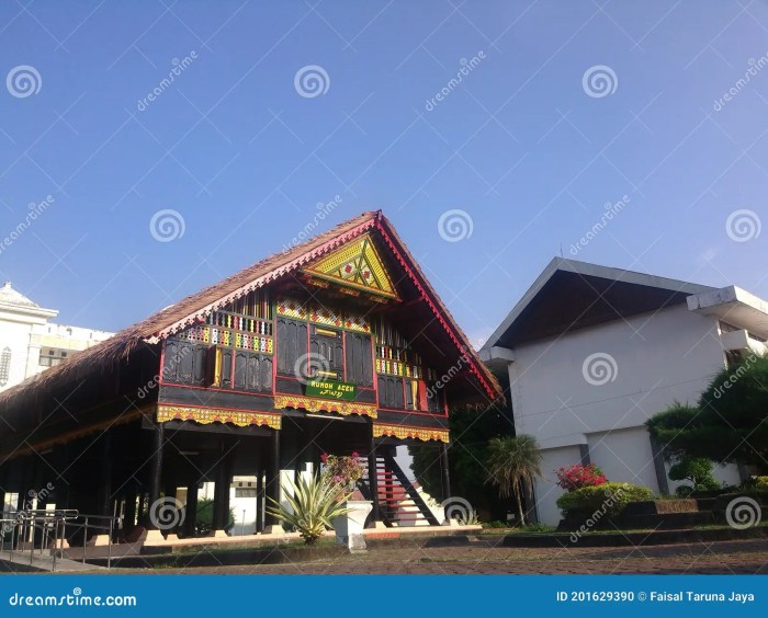 Gambaran umum rumah adat aceh tradisional dan ciri-cirinya